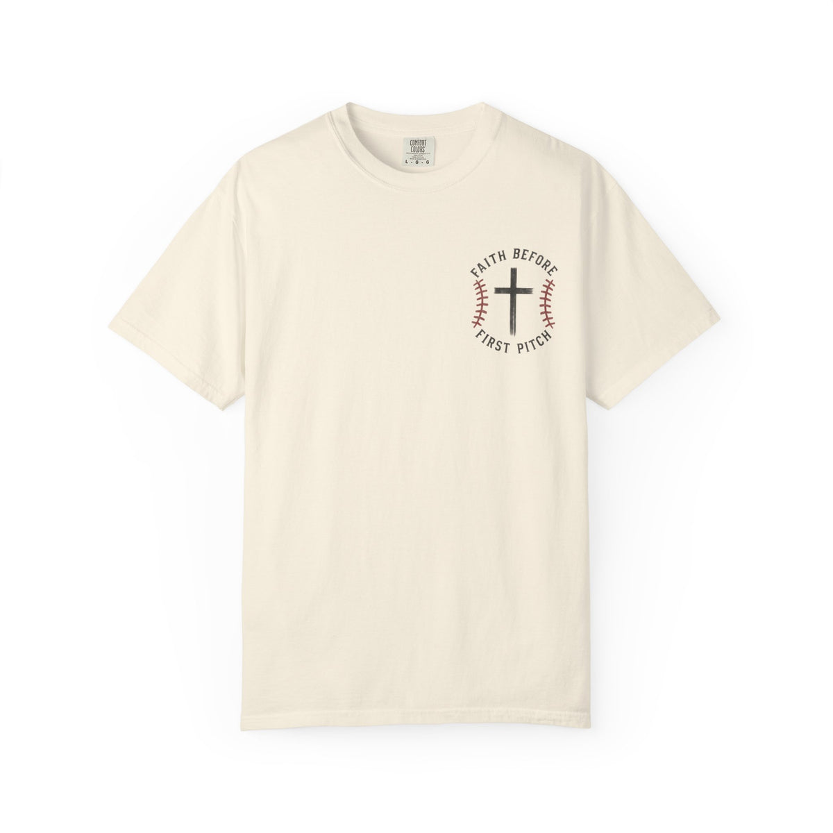 I Cheer Loud I Pray Louder T-Shirt | Christian Baseball Mom Shirt | Faith Baseball Tee