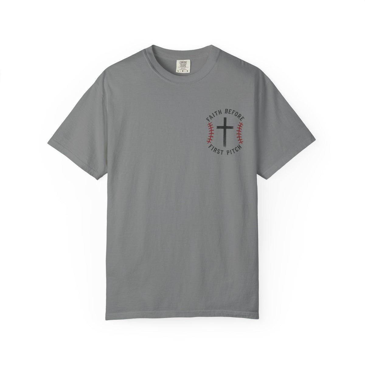 I Cheer Loud I Pray Louder T-Shirt | Christian Baseball Mom Shirt | Faith Baseball Tee