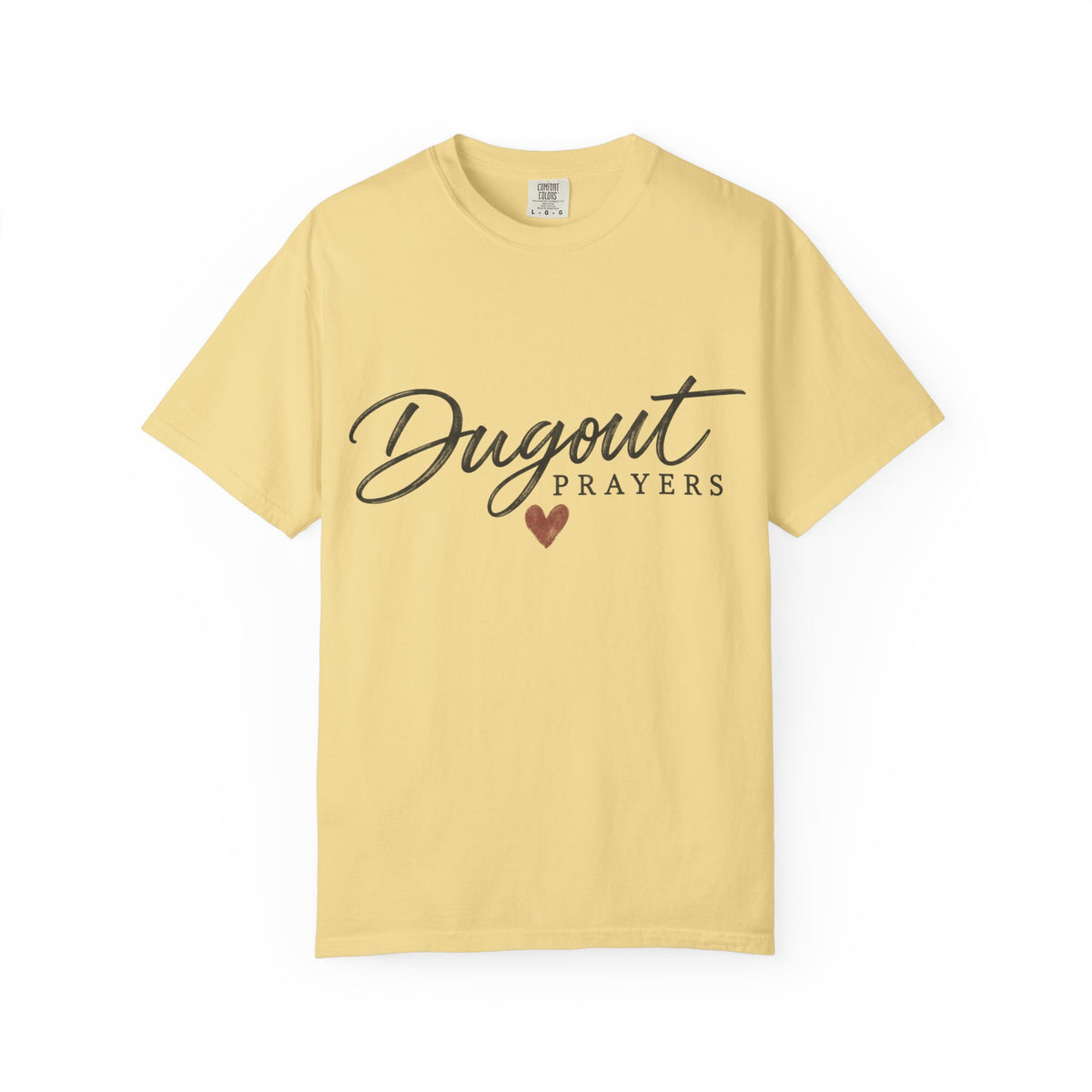 Dugout Prayers T-Shirt | Christian Baseball Mom Shirt | Faith Baseball Tee
