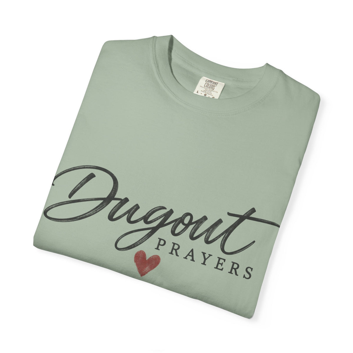 Dugout Prayers T-Shirt | Christian Baseball Mom Shirt | Faith Baseball Tee