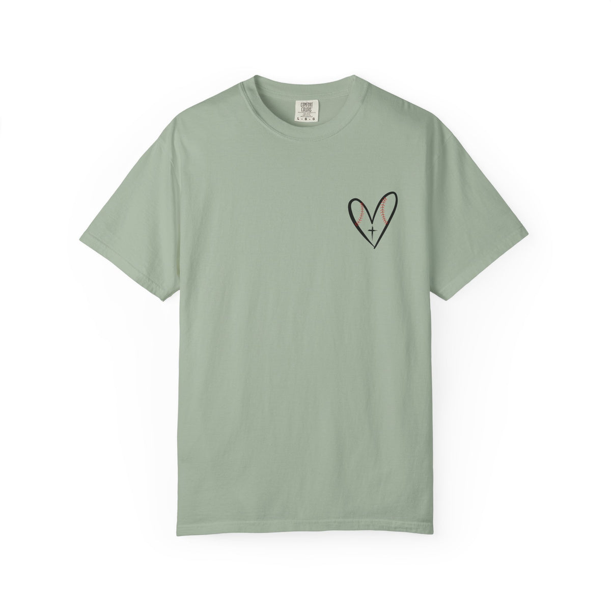 Baseball Mom Praying Cheering Loving Hard T-Shirt | Christian Baseball Mom Tee